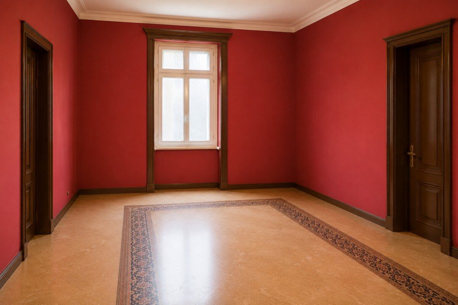 Wohnzimmer Etagenwohnung Frankfurt am Main