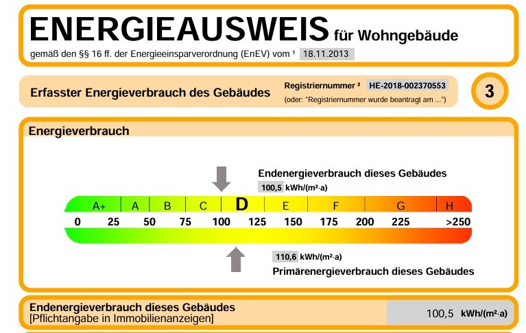Energieausweis Etagenwohnung Frankfurt am Main