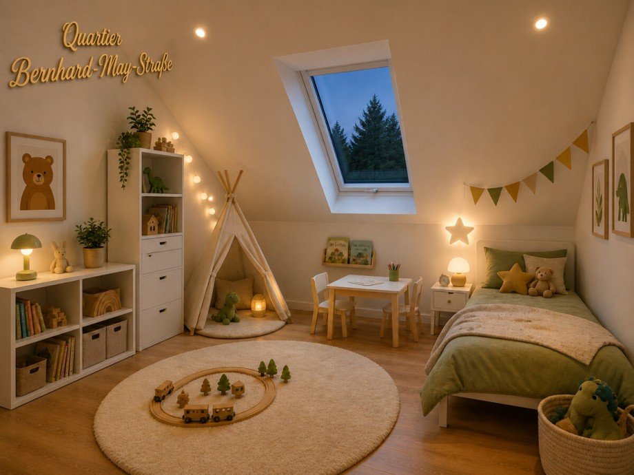 Kinderzimmer Etagenwohnung Wiesbaden