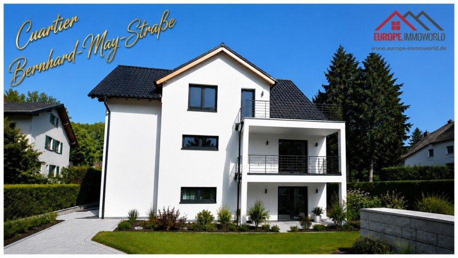 R�ckseite Haus 1 Etagenwohnung Wiesbaden